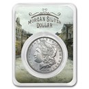 1878-1904 Morgan Silver Dollar Old Town Card BU (Random Year) 1878-1904 Morgan Silver Dollar Old Town Card BU (Random Year)